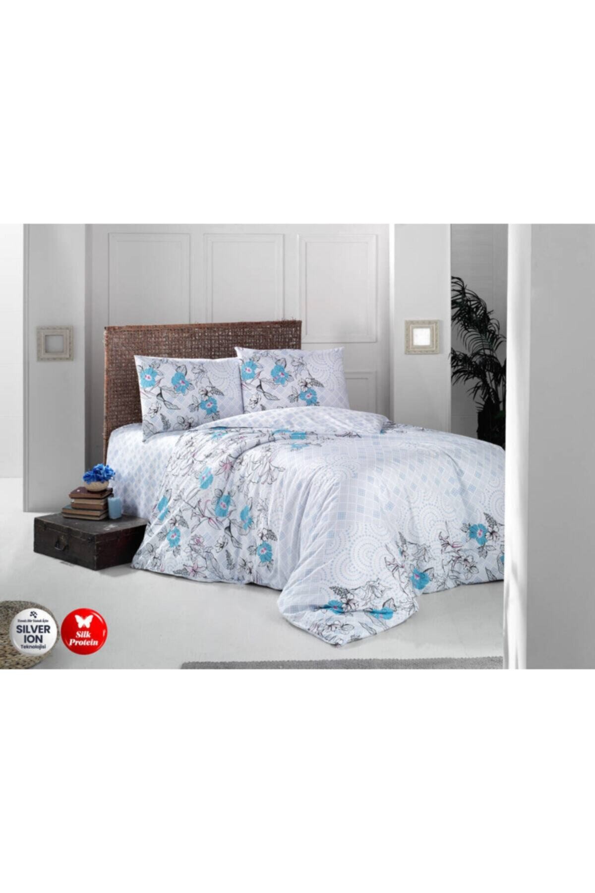 Ranforce Çift Kişilik Nevresim Takımı Oleander