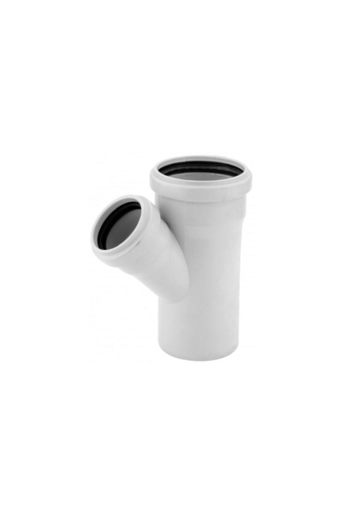 Pvc 150/150 Tek Çatal Atık Su Borusu