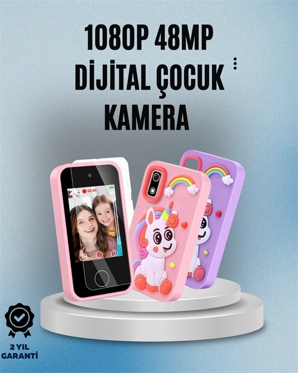 1080P Hd Video Kaydı ve 2,8” Dokunmatik Ekran – Çocuklar Için Gerçekçi Görüntü Deneyimi