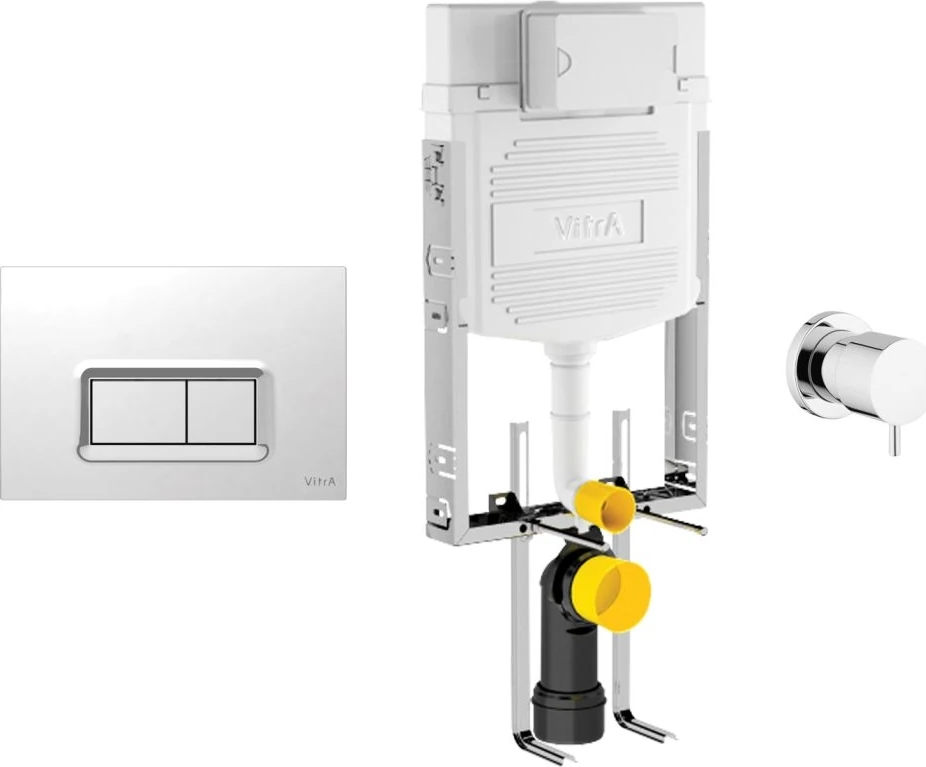 Asma Klozetler İçin Gömme Rezervuar Seti 8 cm (700-1868)