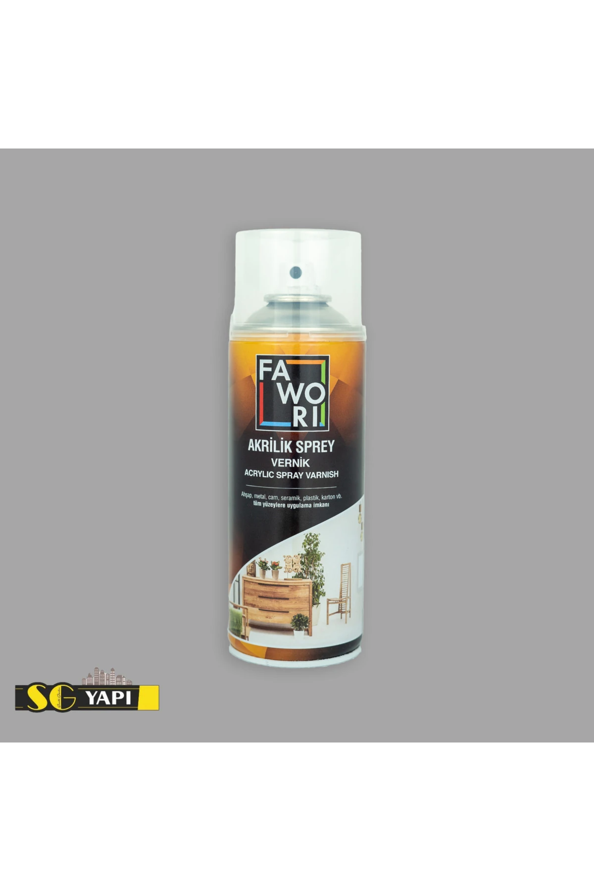 Akrilik Sprey Vernik Parlak