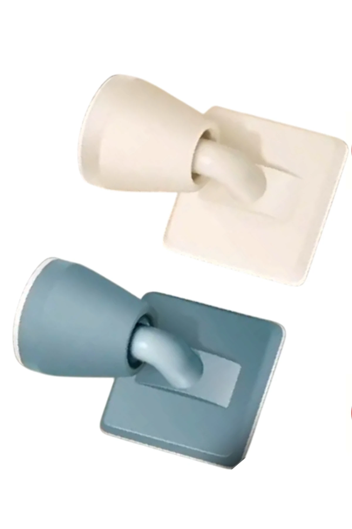 Yapışkanlı Esnek Kapı Arkası Stoper-Yapışkanlı Kapı Pencere Çarpma Stoperi Kapı Tutucusu Tamponu