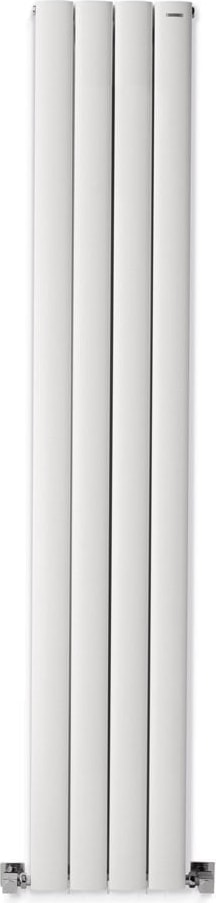 1800 x 315 mm Lilac Dikey Beyaz Alüminyum Radyatör Standart Bağlantı