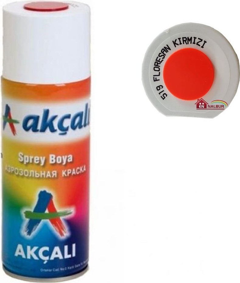 Sprey Boya 400 ml 519 Florasan Kırmızı