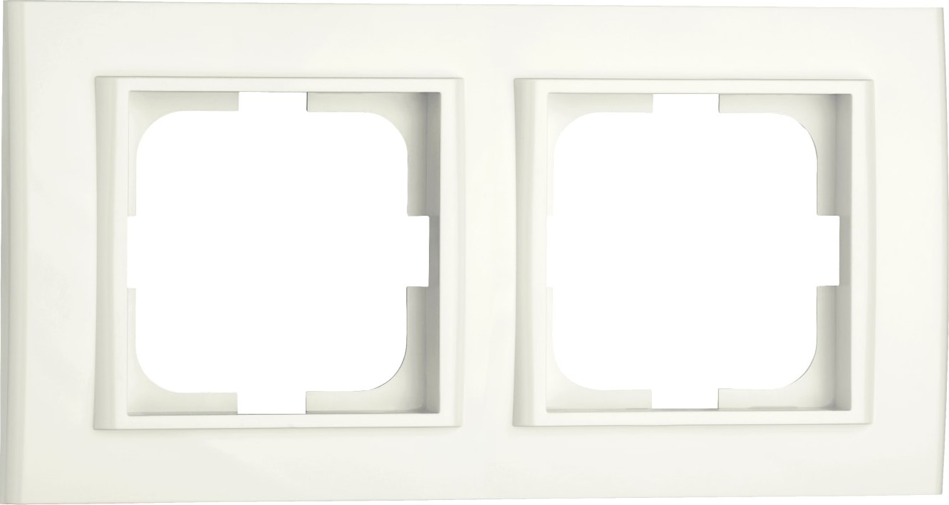 Mina Beyaz İkili Çerçeve