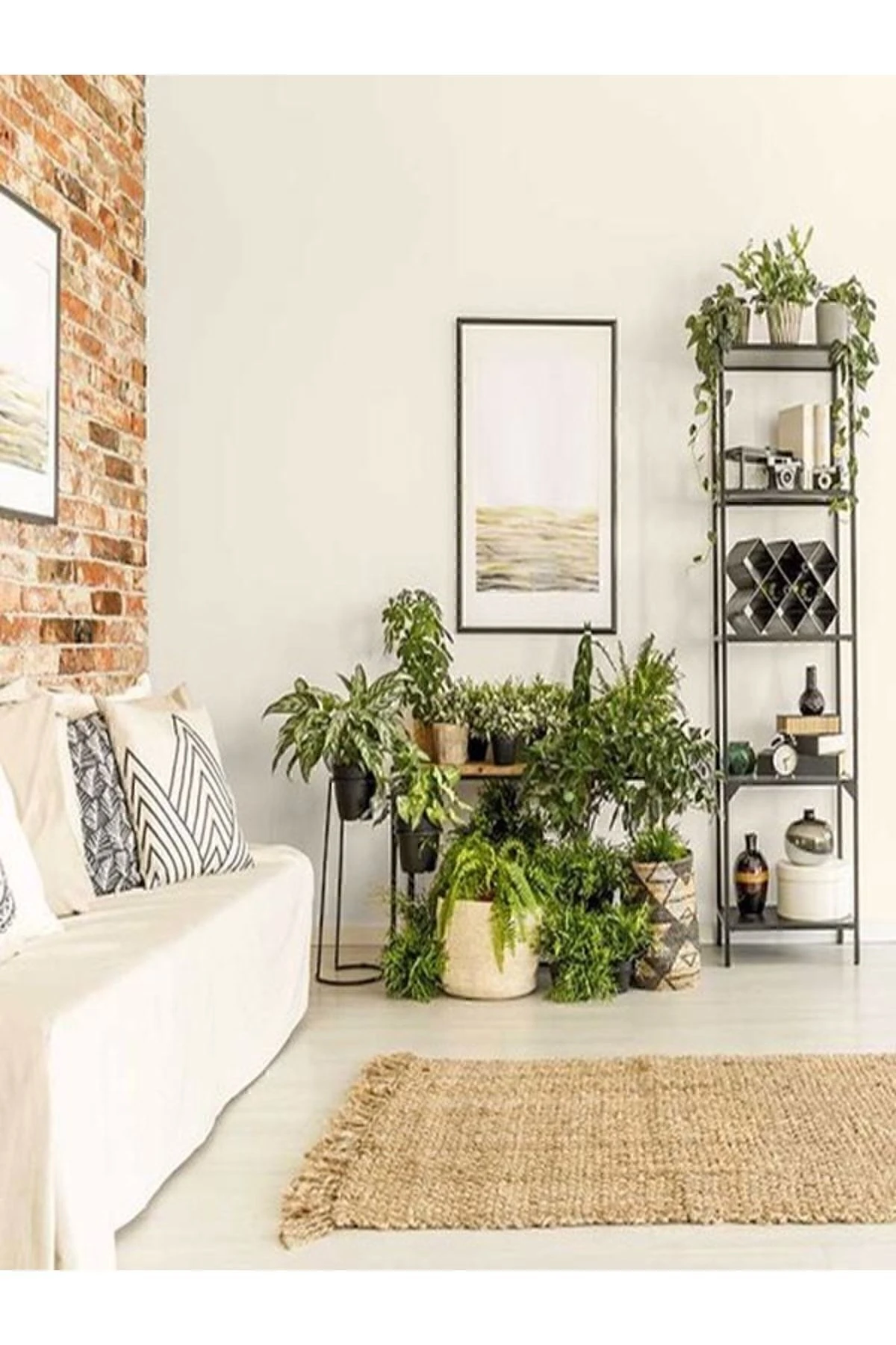 Tek Duvar Boyama Seti Keten