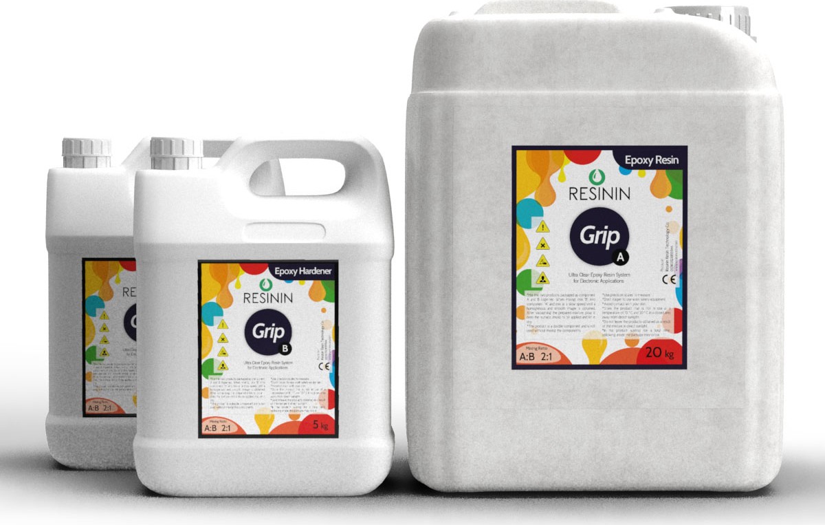 Grip A + B Elektronik Kullanımı Için Epoksi Reçine 30 kg
