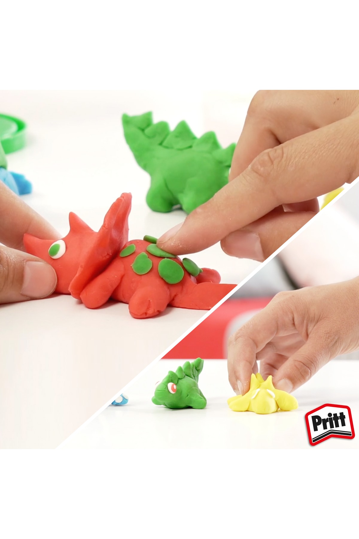 24'lü Keçeli Kalem Oyun Hamuru 4 Renk X 100 gr