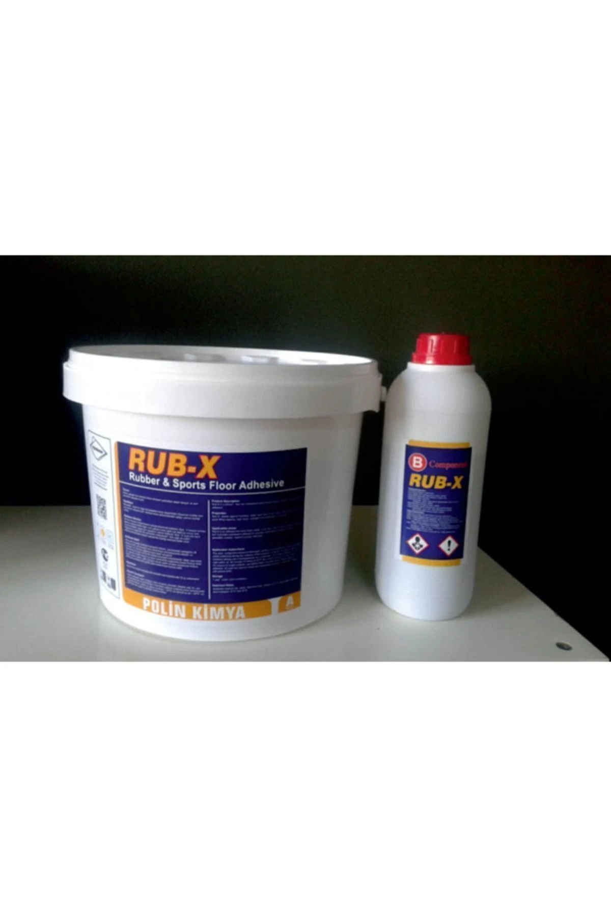 Rub x 6009 Çift Komponentli Poliüretan Esaslı Karo Kauçuk Yapıştırıcılarıdır