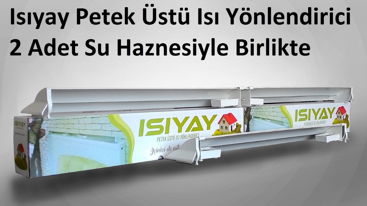 2 Adet  Petek Üstü Isı Yönlendirici Ayarlanabilir Ölçü 75-140 cm Arası Peteğe Uygun Isıfan