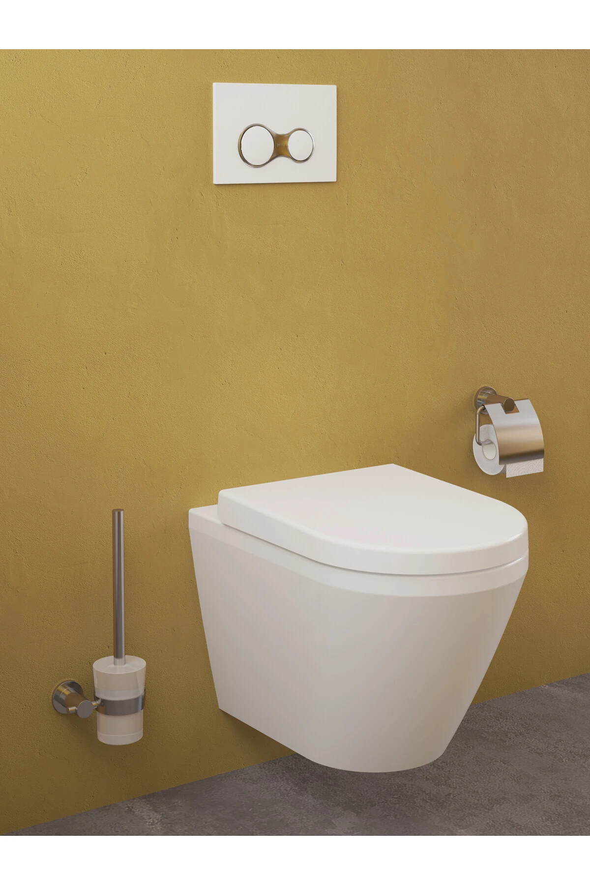 Integra Round 7060L003-0090 Asma Klozet, 54 cm