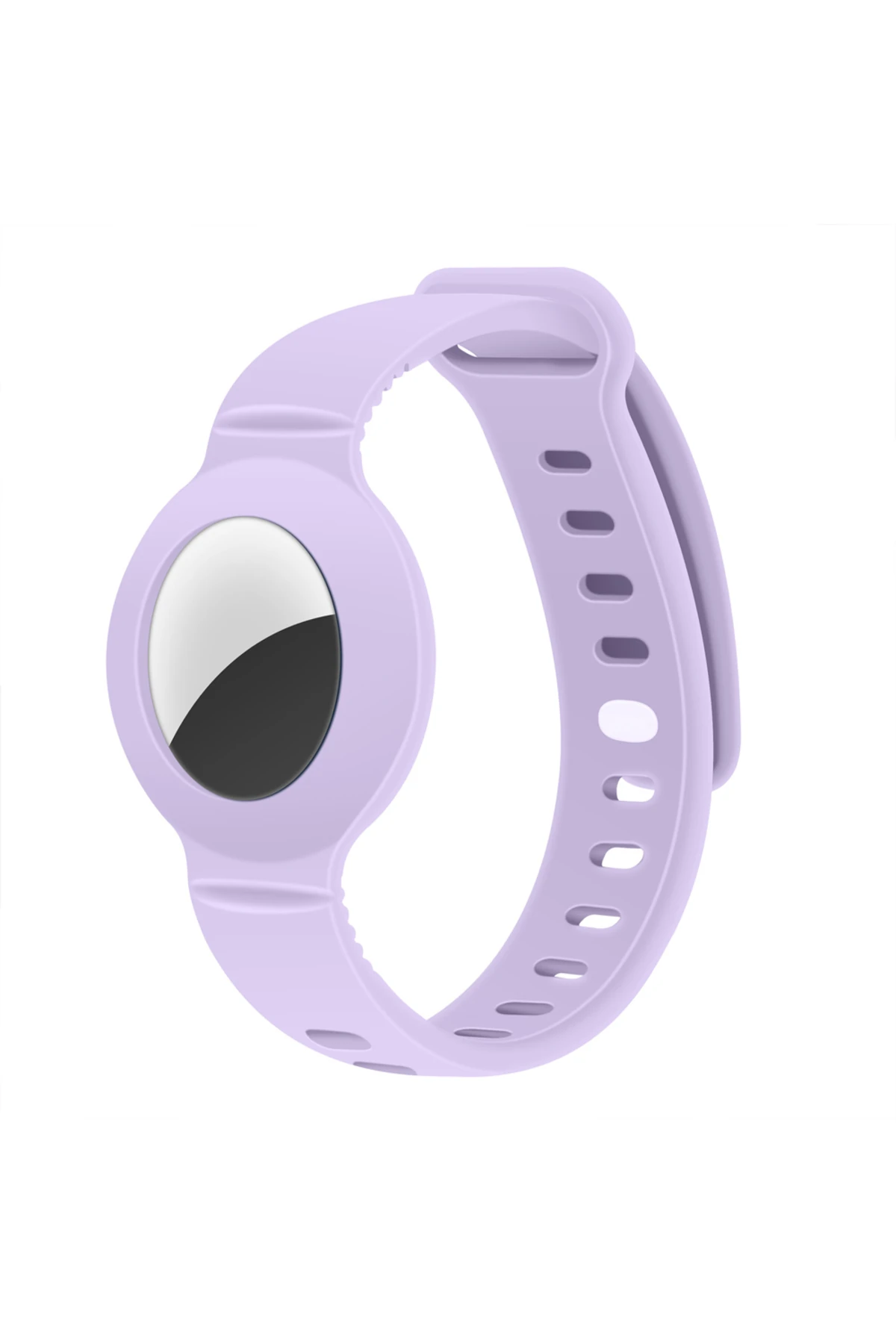 Apple AirTag Yüksek Kaliteli Anahtarlık ve Bileklik Kılıfı 360 Tam Koruma Silikon Kordon