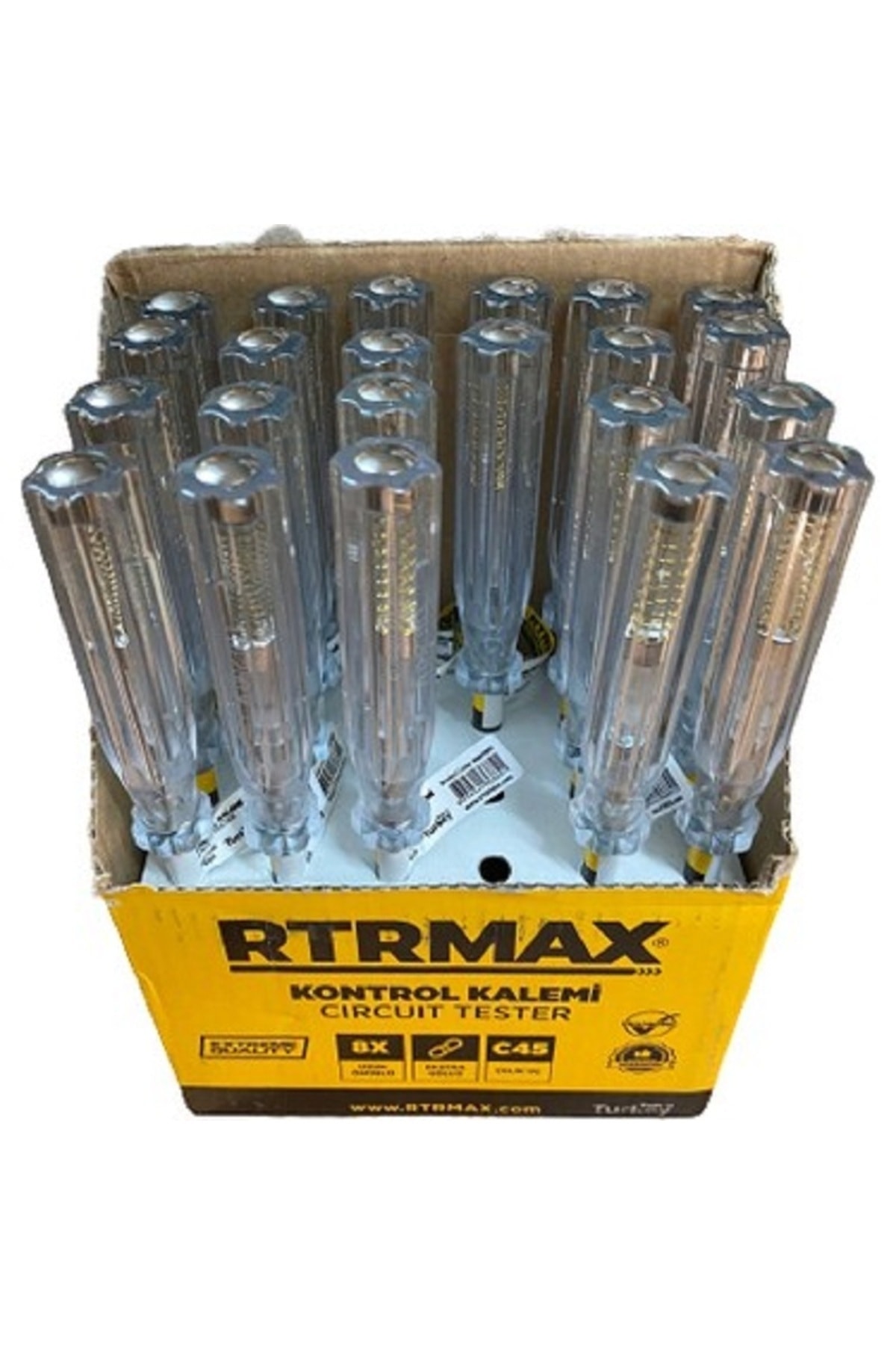RTRMAX Rh07801 Düz Kontrol Kalemi - 180mm