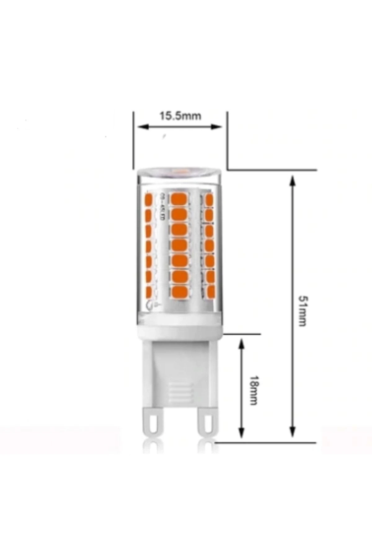 3w G9 Led Kapsül Ampul Ct-4249 Gün Işığı
