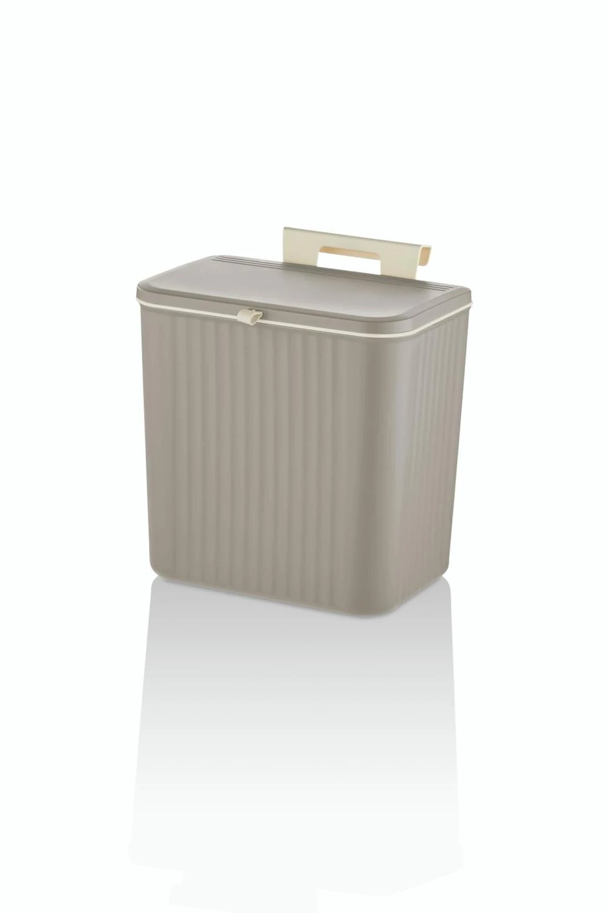 Fonksiyonel Çok Amaçlı Mutfak Tezgah Üstü ve Dolap Askılı 15 lt Çöp Kovası