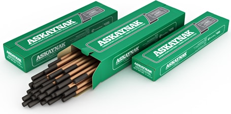 ASKAYNAK  Karbon ELEKTRODU(6.4X305MM)(50'Lİ Paket)