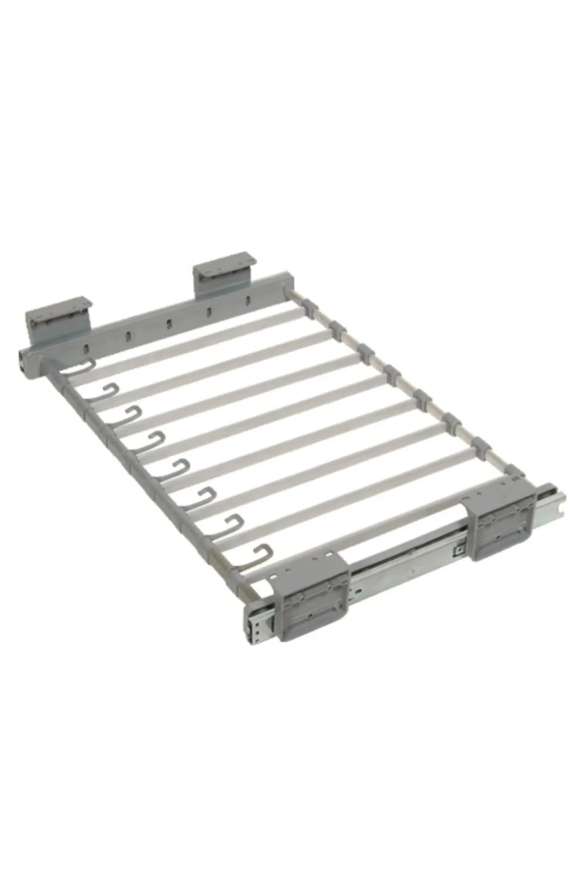 Dolap Içi Raylı Pantolonluk Askılığı 60*47 Cm Üst Rafa Montaj Olur