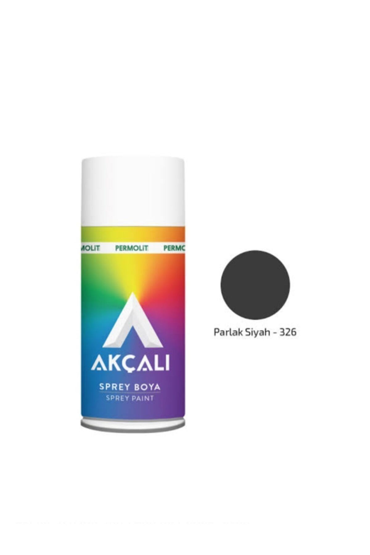 Permalit Parlak Siyah Sprey Boya 400ml