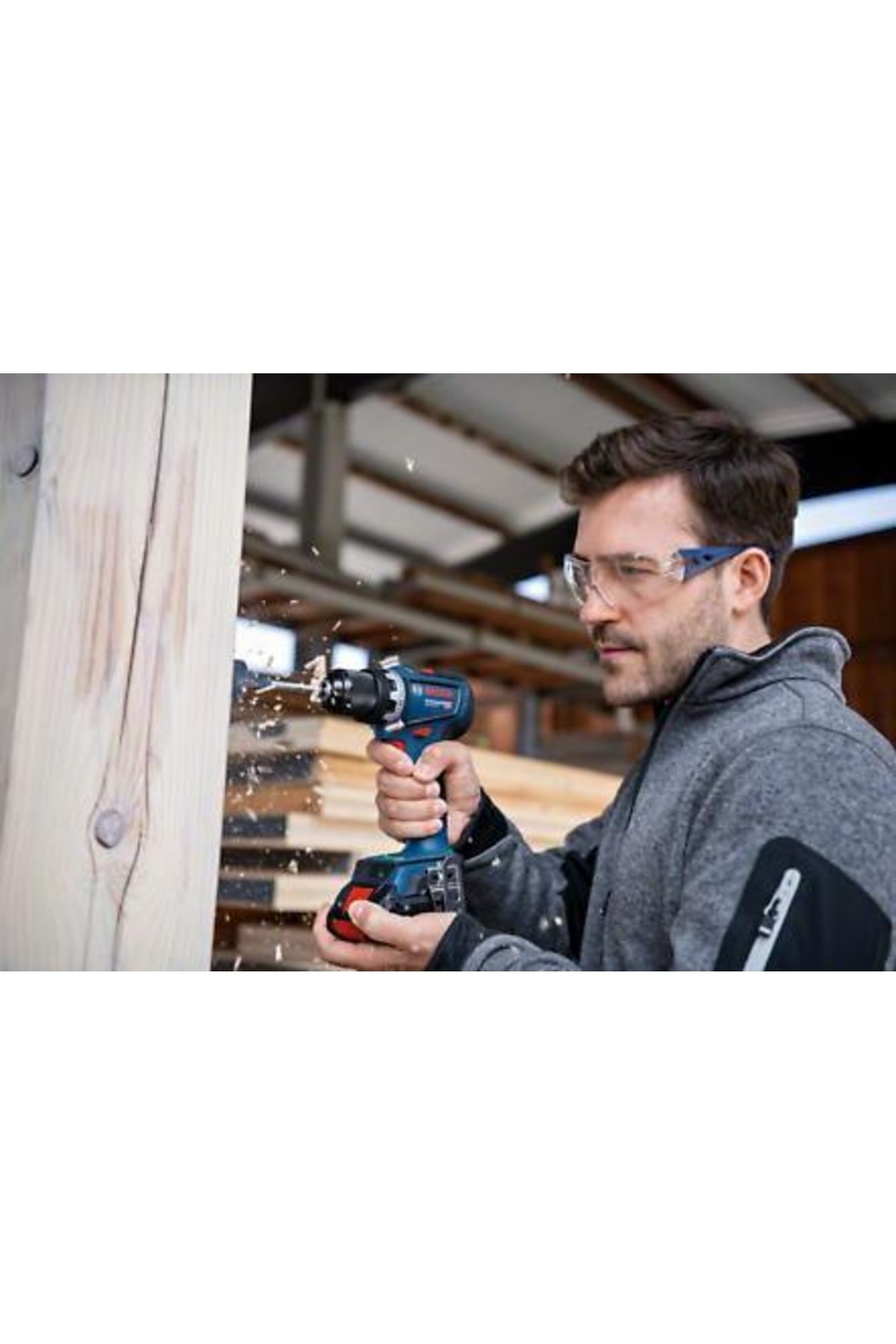 BOSCH Gsr 18 V-90 C Akülü Delme Vidalama (solo)
