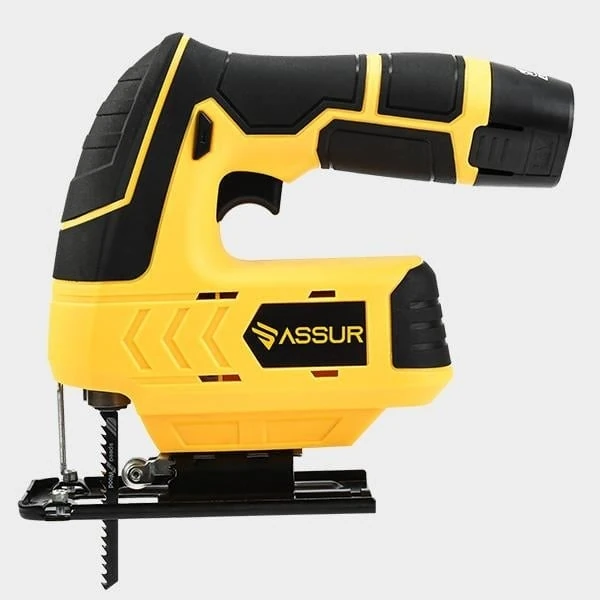 Profesyonel 12 V Çift Akülü Şarjlı Dekupaj Testere Makinesi