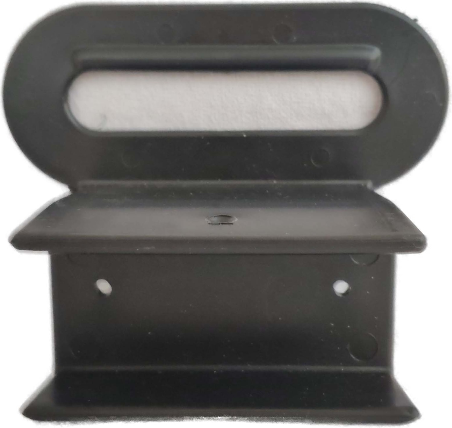 Baza Kulpu Baza Yatak Tutucu Plastik Kulp Baza Tutucu Siyah Renk - 40 mm 4 Adet