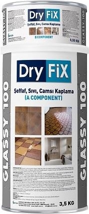 GLASSY100 Şeffaf Sıvı Camsı Kaplama 4 kg