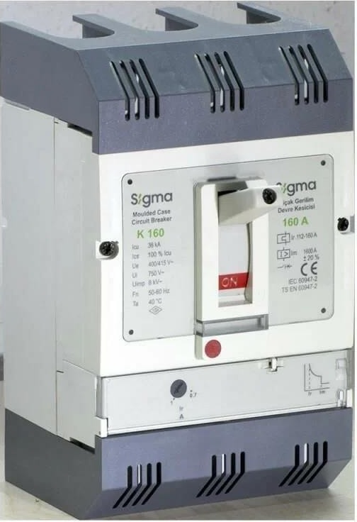 3K160100M 3X100A 36KA Termik Manyetik Şalter