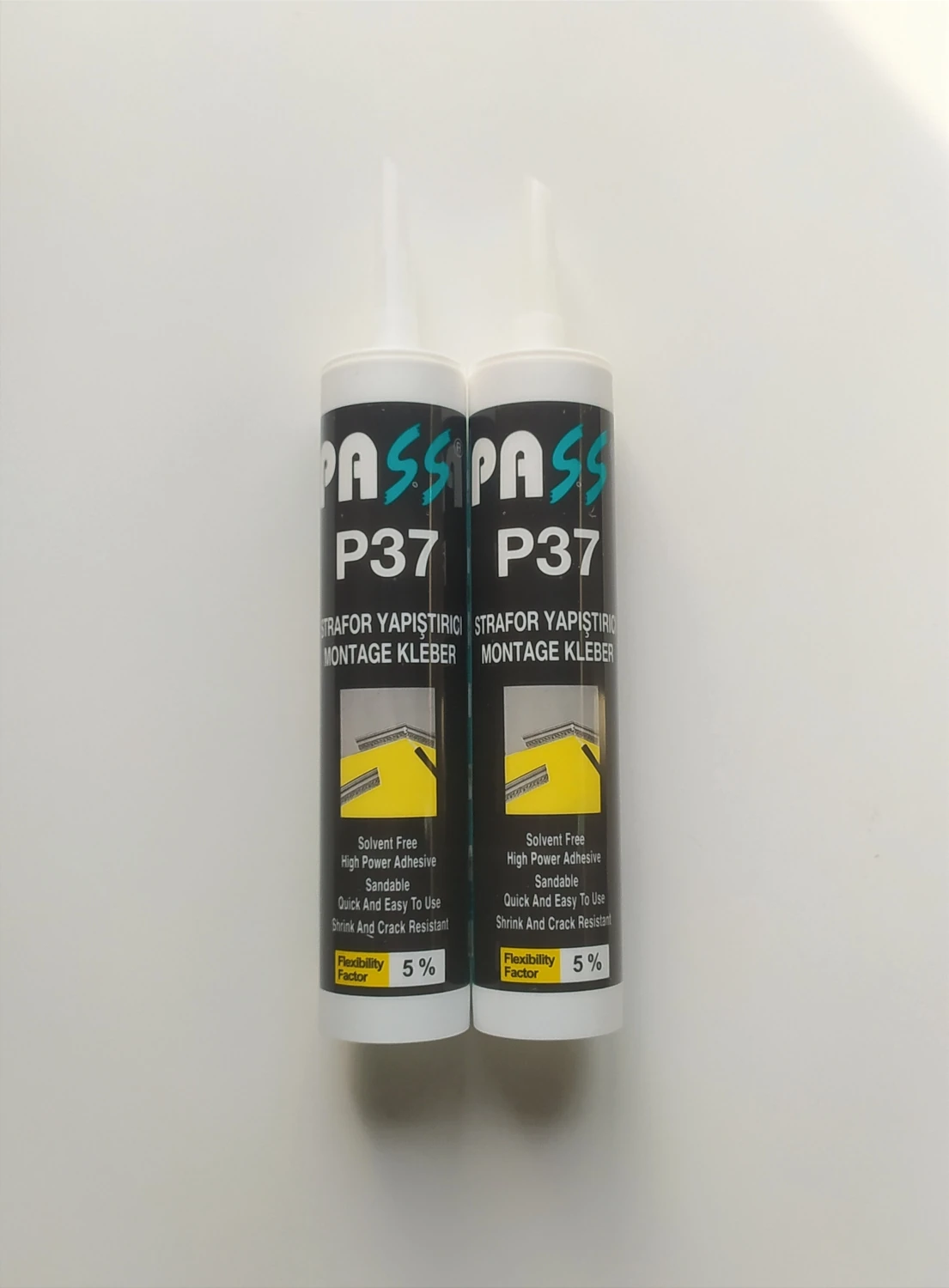 2 Adet Strafor Stropiyer Kartonpiyer Duvar Paneli Süpürgelik Yapıştırıcı + Tabanca