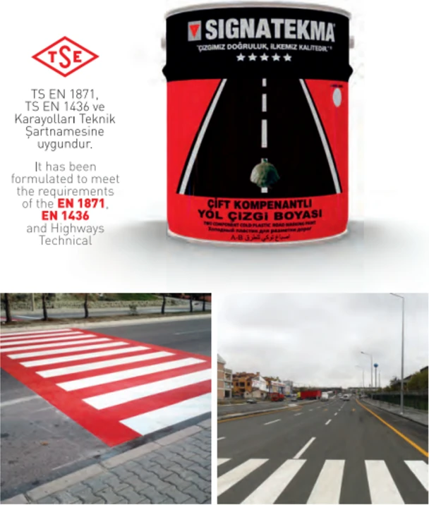 Mf 21 Serme Çift Kompenantlı Yol Çizgi Boyası Beyaz 25 Kg