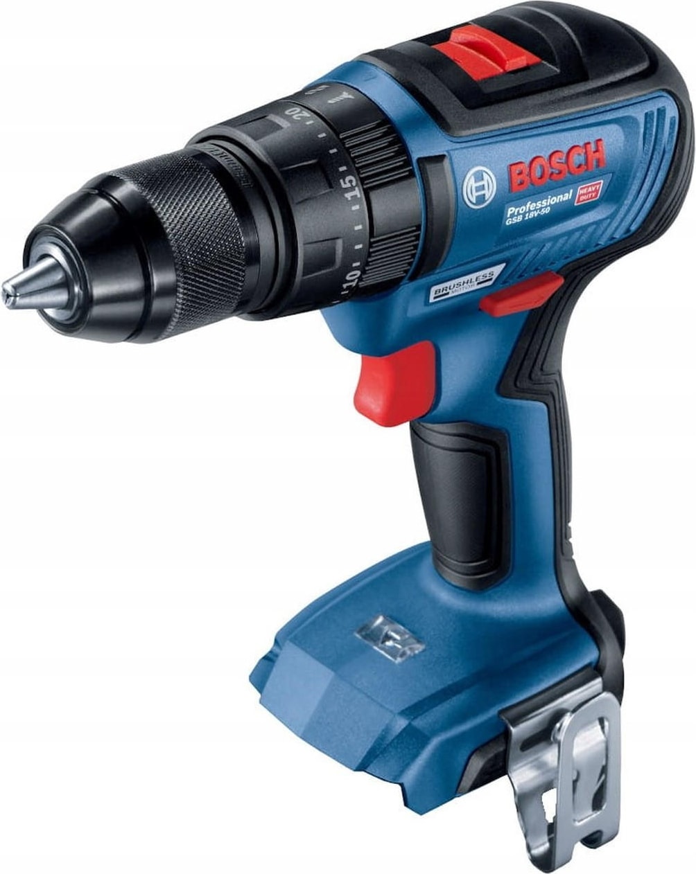 BOSCH Professional Gsb 18V-50 Akülü Darbeli Delme/vidalama Makinesi (Akü ve Şarj Aleti Dahil Değildir. Solo)