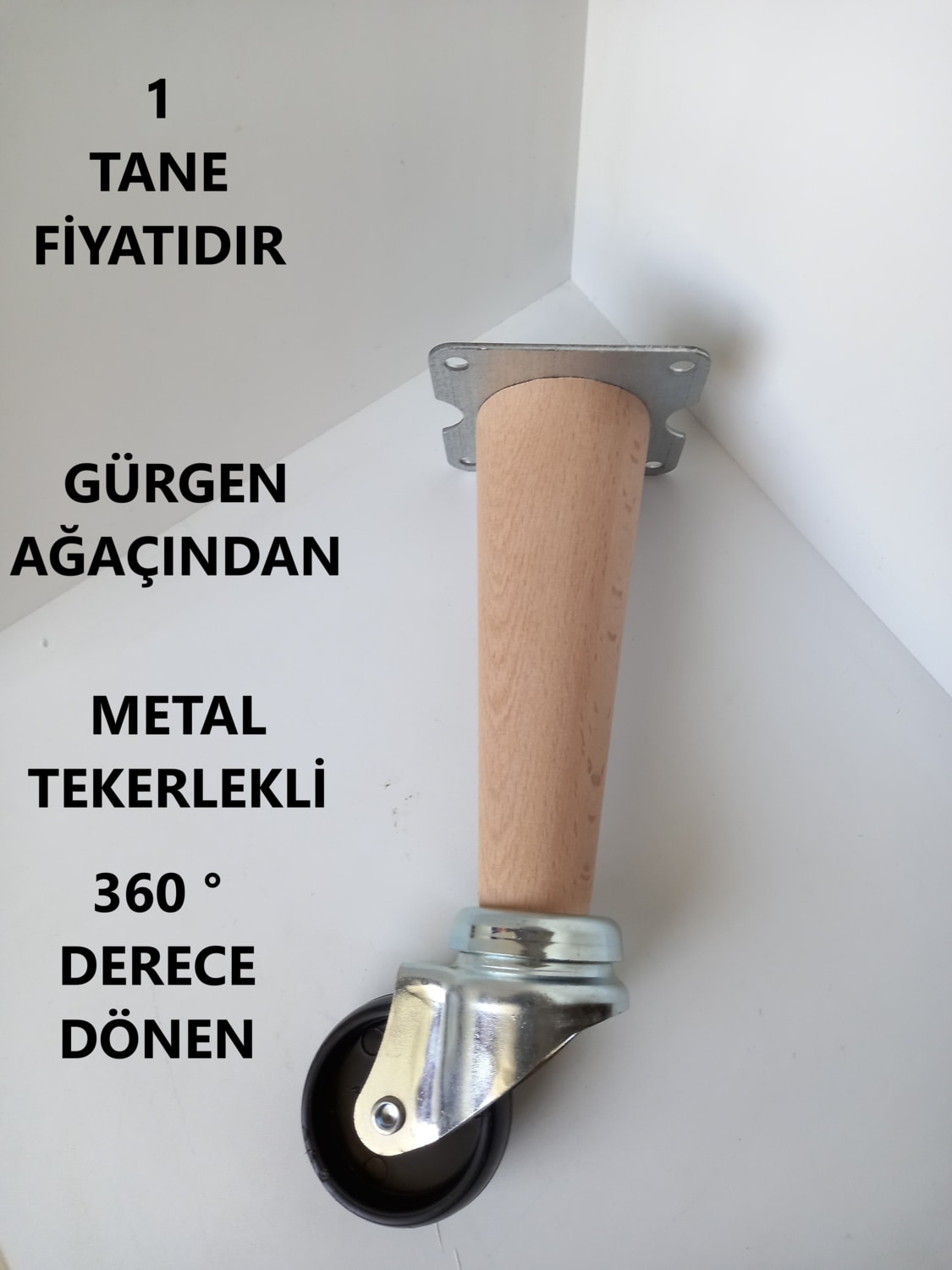 20 cm Tekerlekli Ayak Sihirli Masa Ayağı, Akıllı Masa Ayağı, Akıllı Sehpa Ayağı, Sihirli Sehpa Ayağı