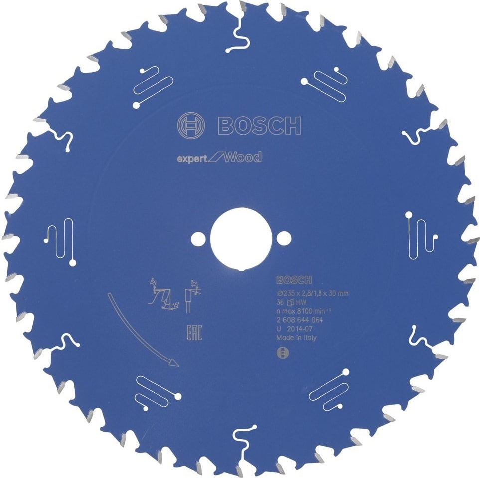 BOSCH Daire Testere Bıçağı Sunta Kesmeler İçin Expert For Wood