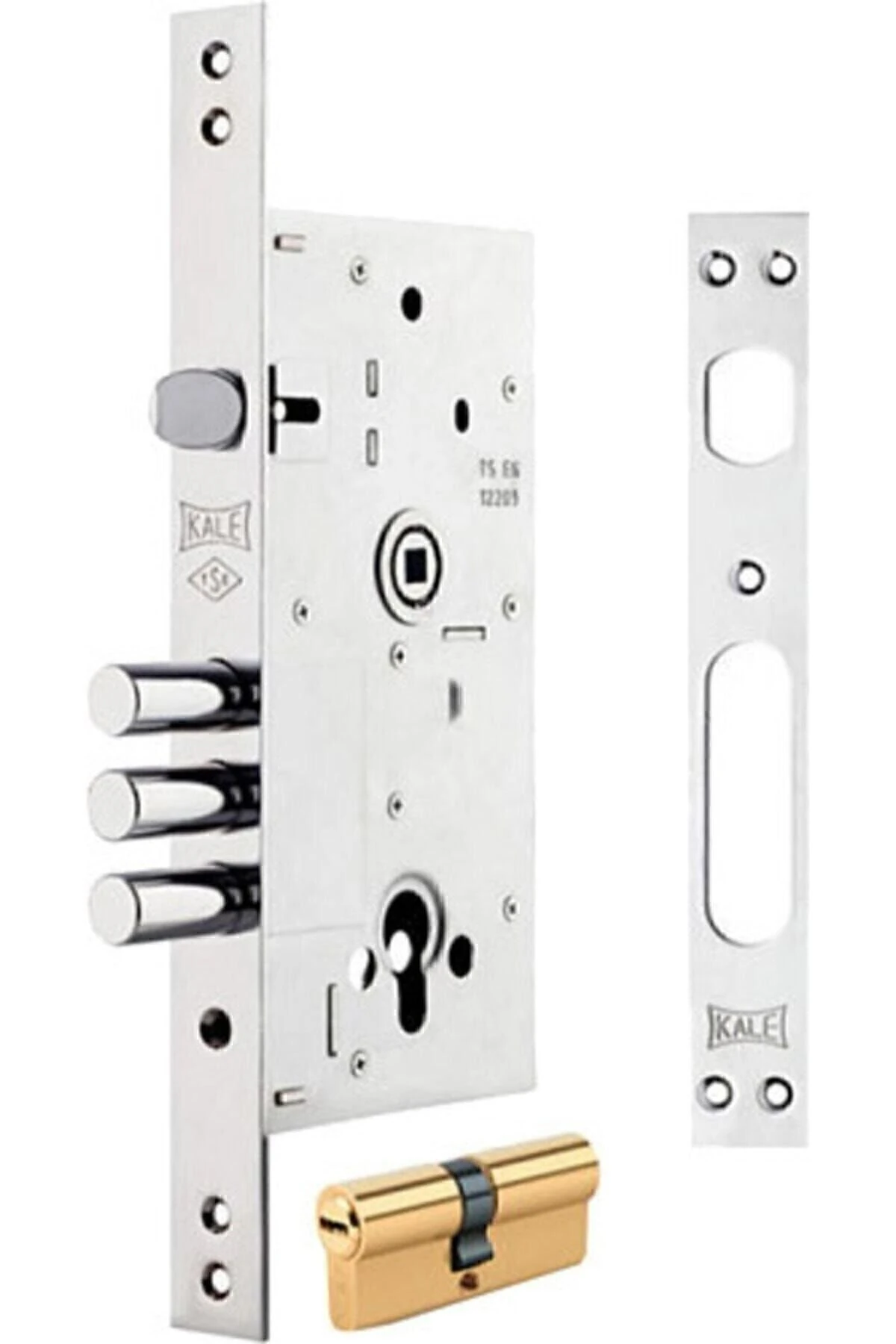 Kale Monoblok Çelik Kapı Kilidi Sn68 Barelli