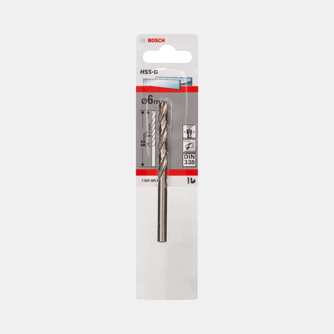 Metal Matkap Ucu 6X93 mm Hss-G
