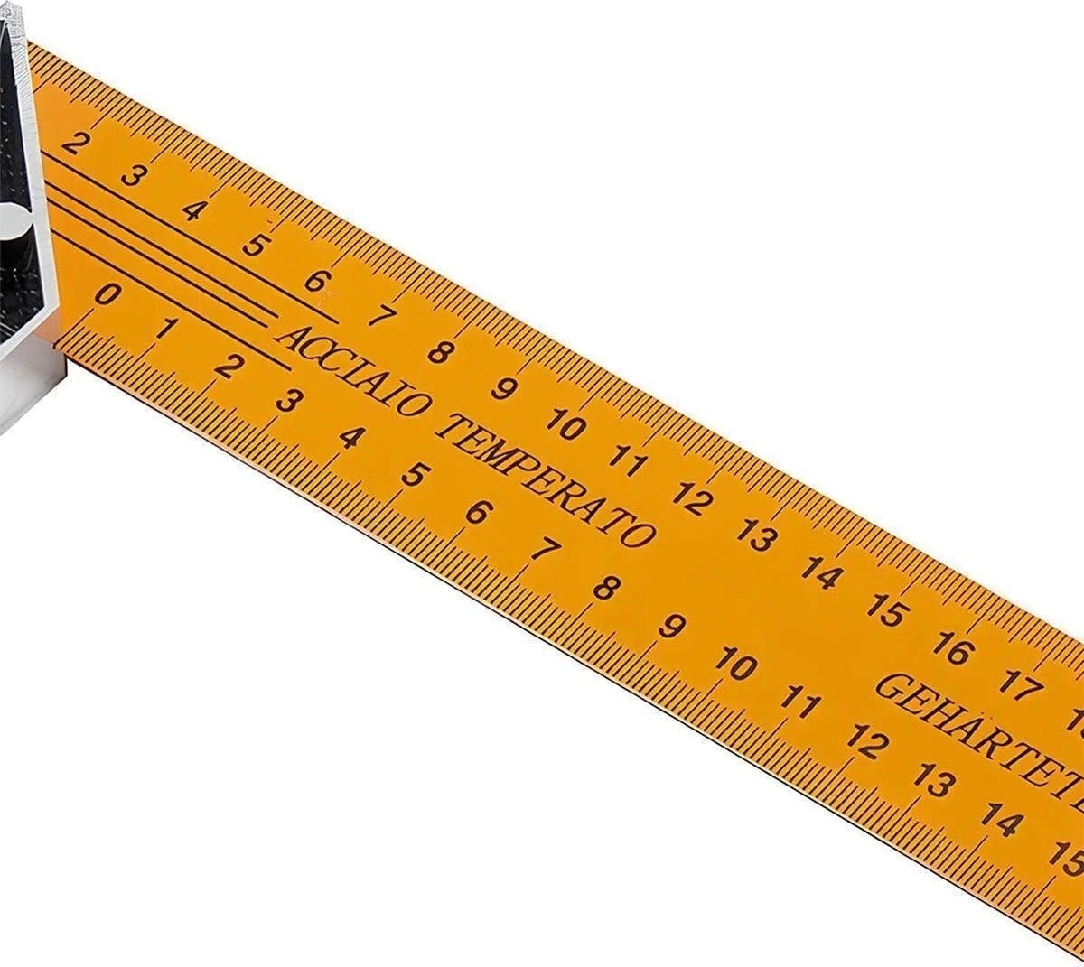 Alüminyum L Gönye Sarı Gönye Cetvel Kaynak Kaynakçı Marangoz Gönyesi 250 mm