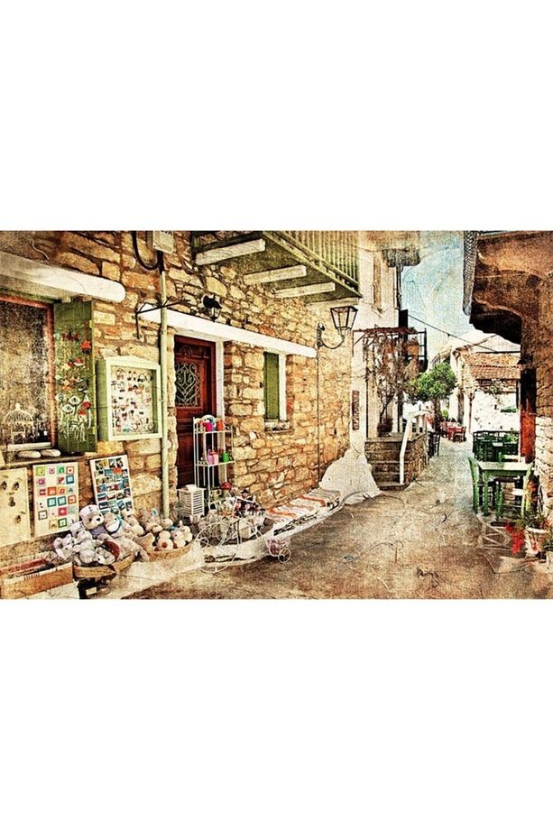 Vintage Derin Sokak Duvar Kağıdı