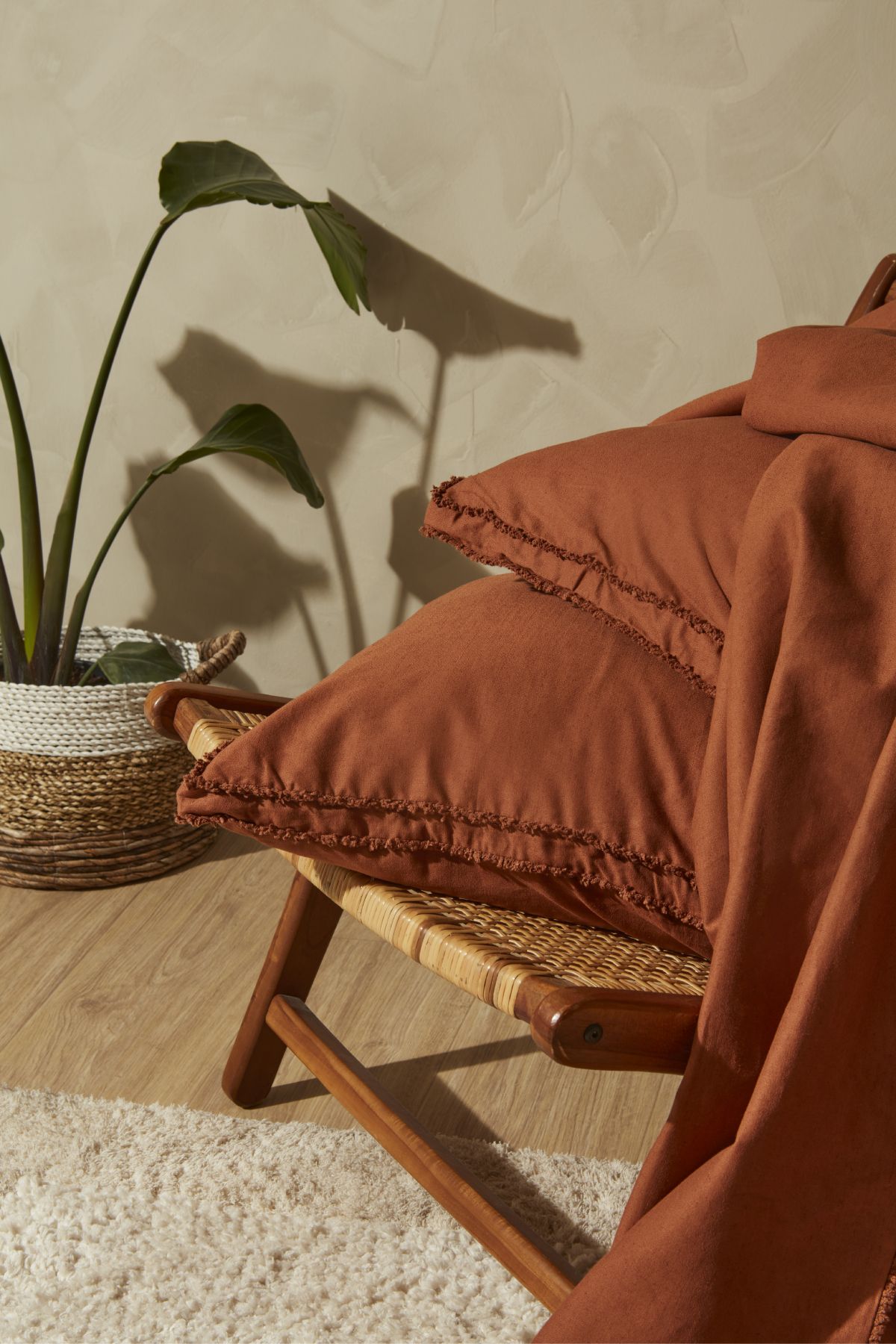 Pollen Keten Çift Kişilik Nevresim Takımı