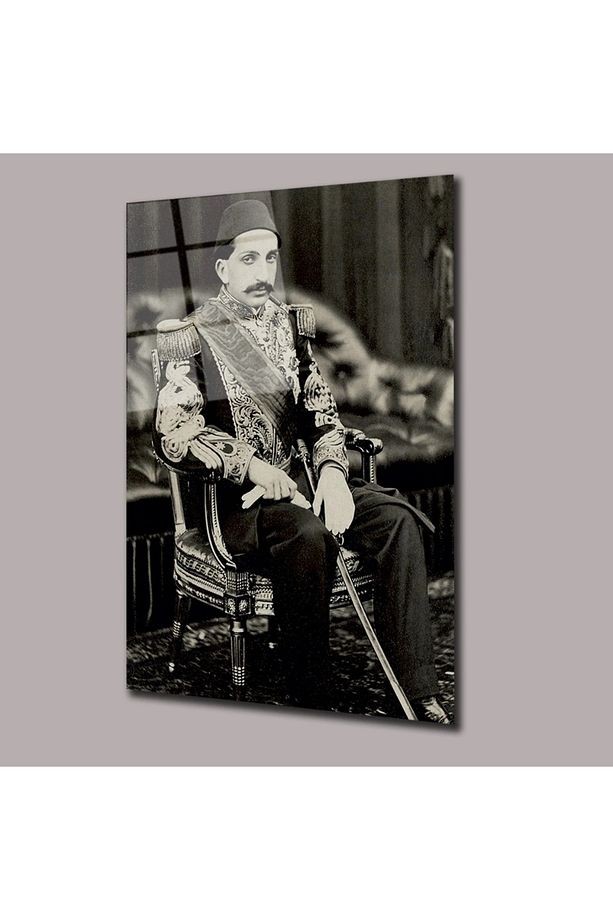 II. Abdülhamid Han Arşiv Cam Tablo #PCT0485