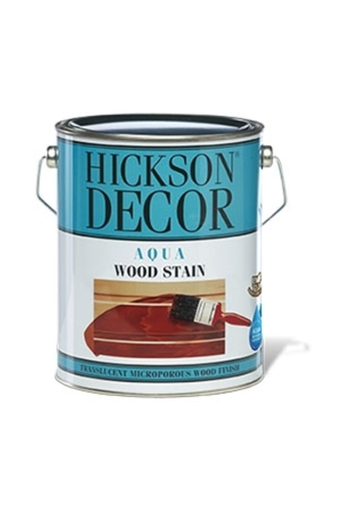 Hickson Decor Su Bazlı - Renk Cila Dış Mekan Boyası 2,5 Lt Chestnut