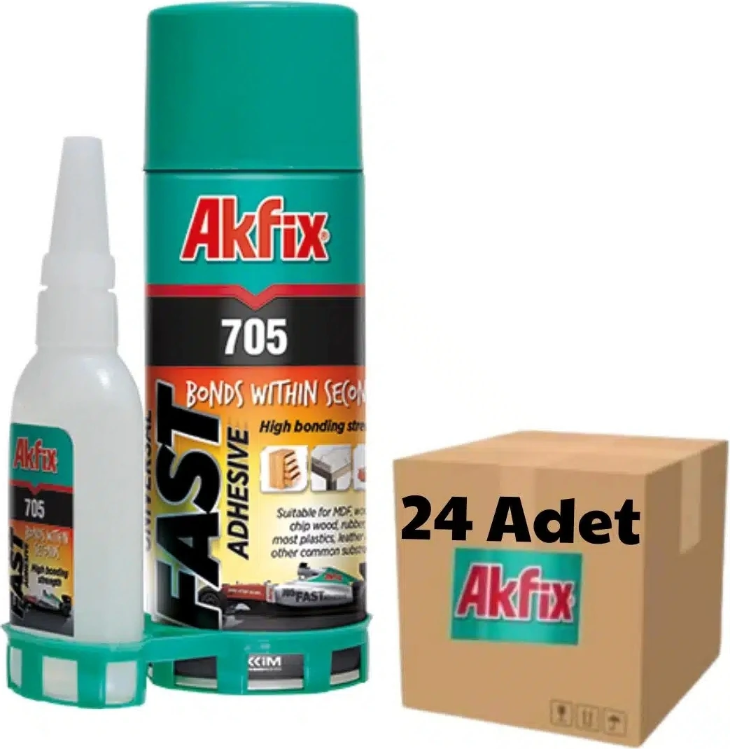 GA065 Mdf Hızlı Yapıştırıcı 1 Koli (24 Adet) 400ML+100GR (705)