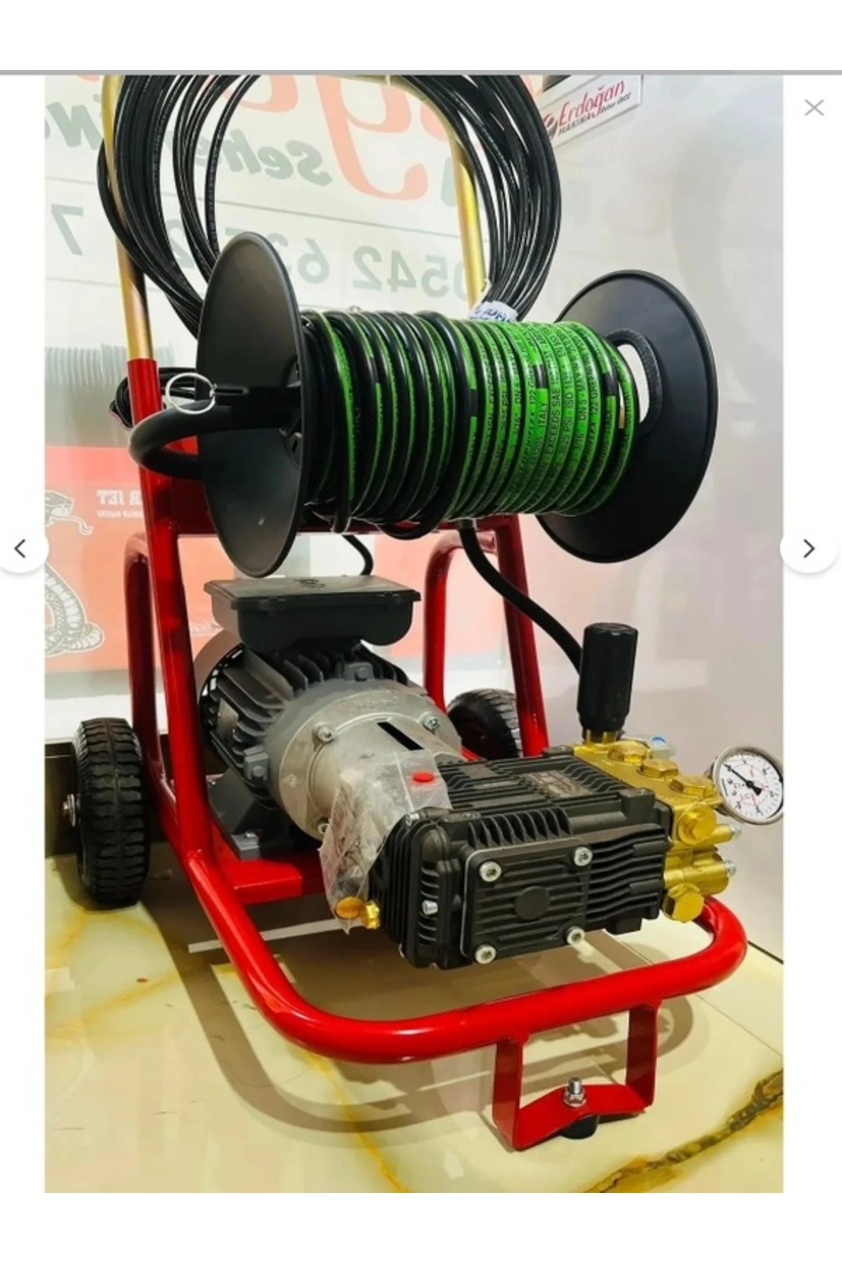 ERDOĞAN MAKİNA SU JETİ -TAZYİKLİ TIKANIKLIK AÇMA MAKİNASI