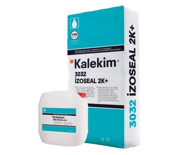 KALEKİM 3032 İZOSEAL 2K+ KRİSTALİZE SU YALITIM HARCI