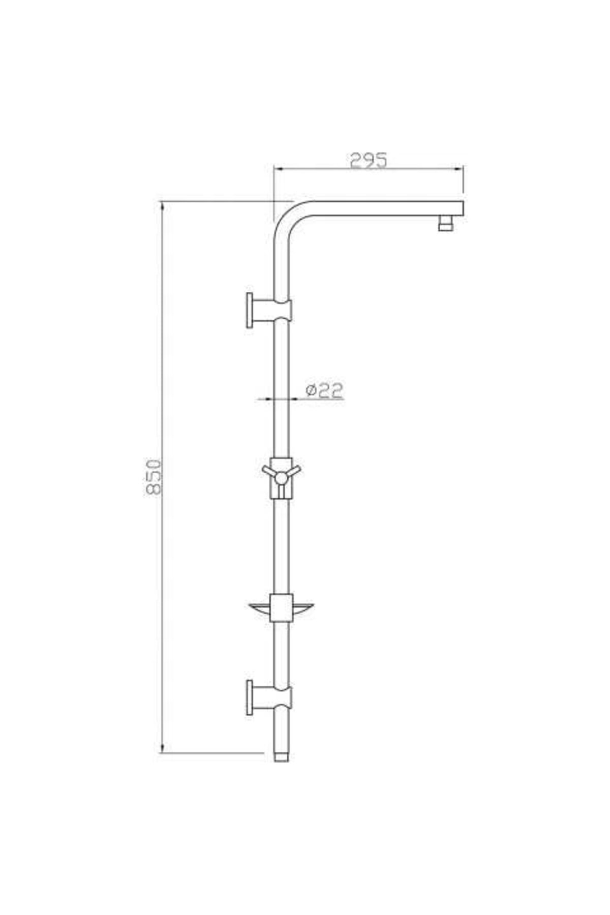 HİLL TETRA SÜRGÜLÜ DUŞ SETİ