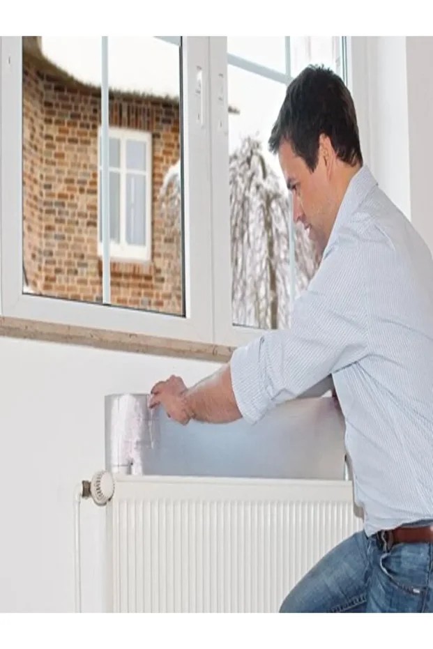 7 Adet 100cmx50cm*5mm Isı Yalıtım Levhası Petek Arkası Kalorifer Arkası Isı Izalasyon Levhası
