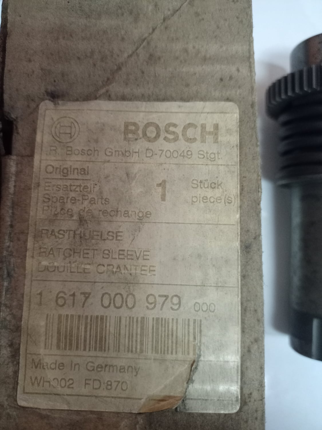 BOSCH Gbh 4 ve  Pbh Kovan Kilitleme Burcu - 1617000979