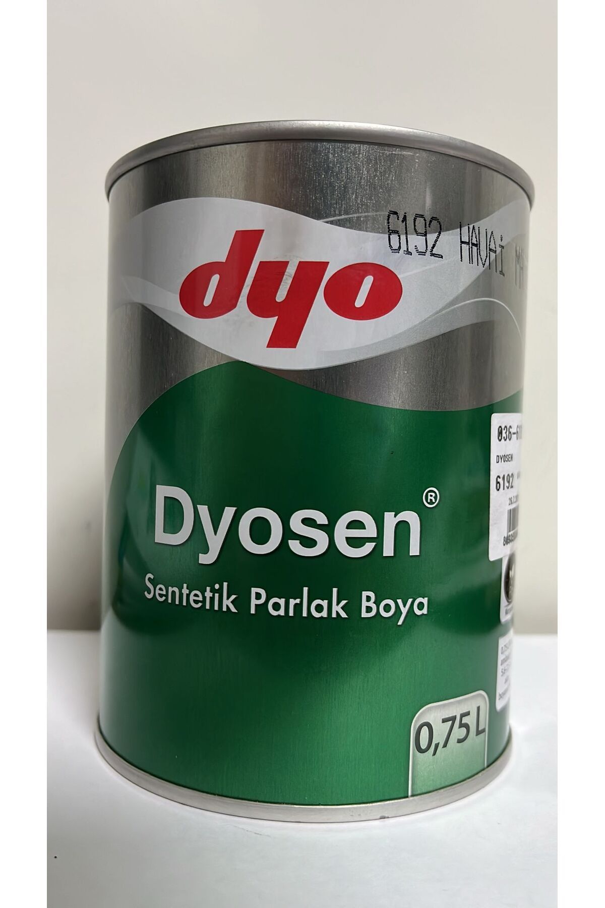 SENTETİK YAĞLI BOYA HAVAİ MAVİ 0,75 LT