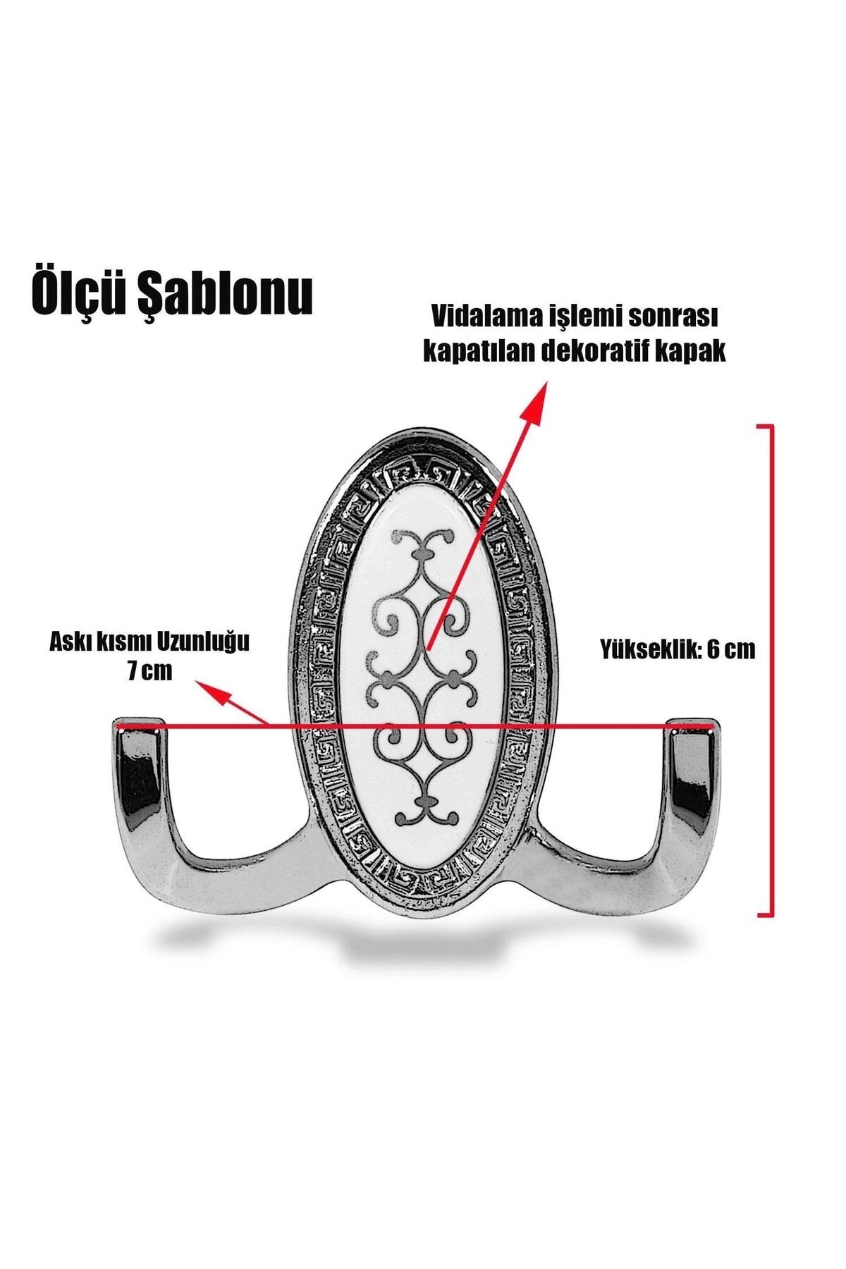 Seçil Vestiyer Metal Antik Sarı Duvar Portmanto Mobilya Dolap Elbise Askısı Askılığı Askılık