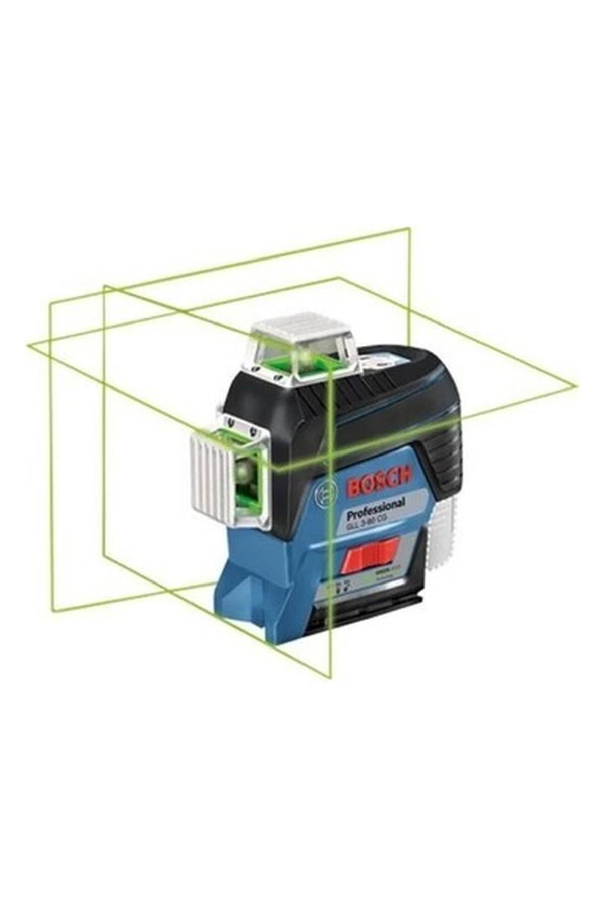 BOSCH Gll3-80 Cg Lazer Hizalama + Bm1 Lboxx cc 0.601.063.T03