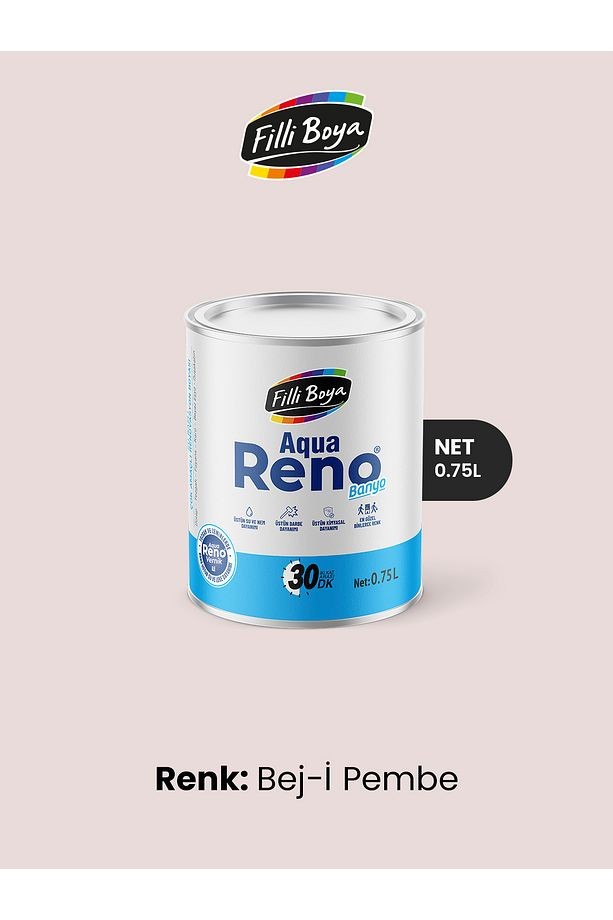 Aqua Reno Banyo 0.75 Lt Bej-i Pembe