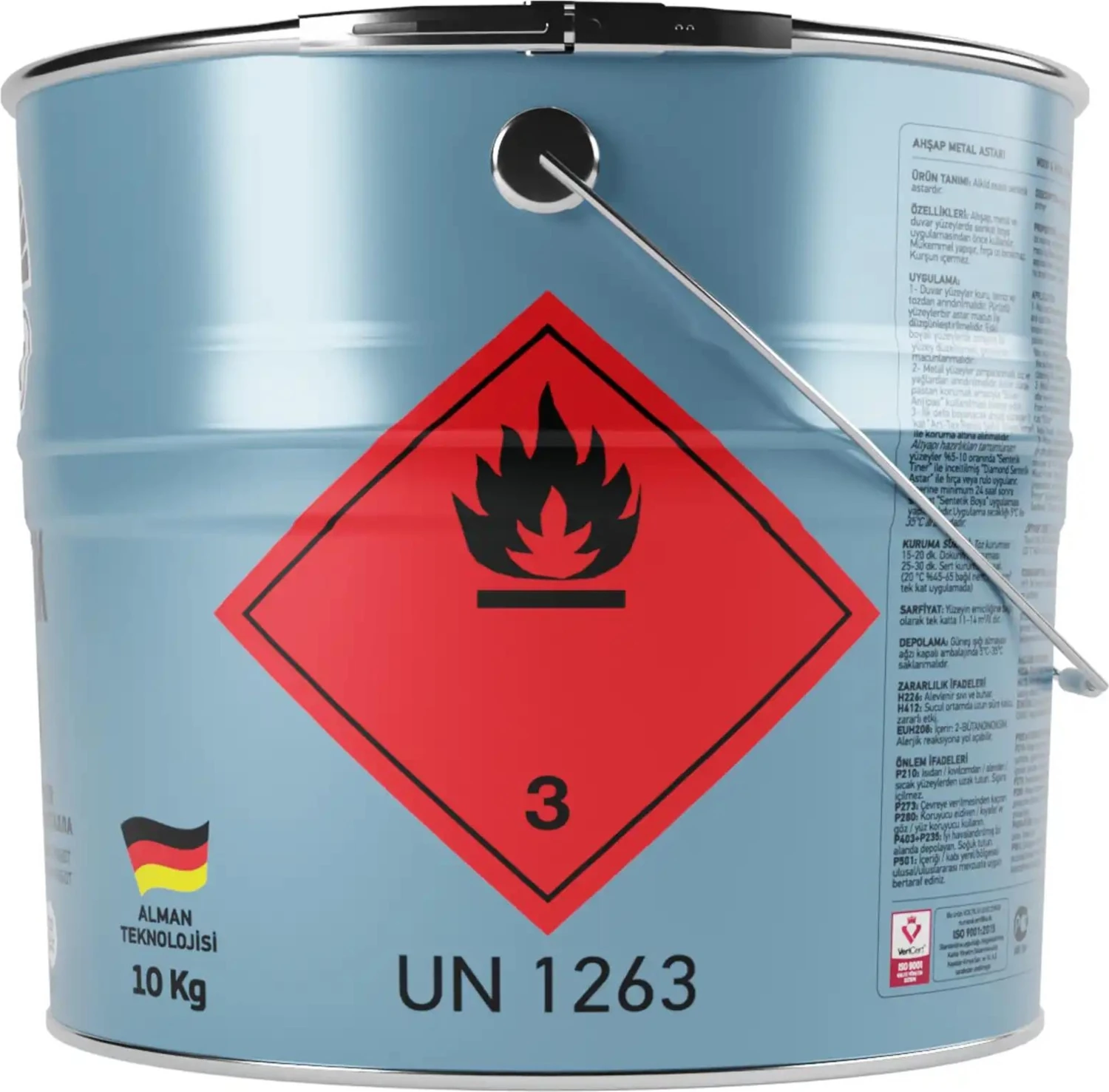 Diamond Sentetik Son Kat Astar Beyaz 10 kg